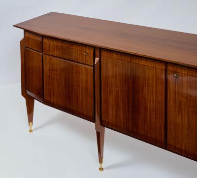 Franco Albini Important 95 Italian Cabinet in Rosewood 1950s