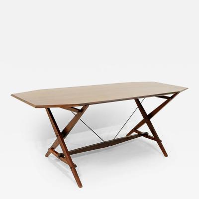 Franco Albini Mid Century Cavalletto Table by Franco Albini for Poggi