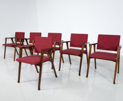 Franco Albini Mid Century Modern Luisa Armchair by Franco Albini c 1955 Sold Individually