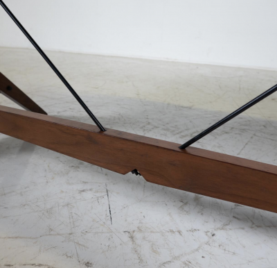 Franco Albini Mid Century Modern TL2 Cavalletto desk dining table by Franco Albini for Poggi