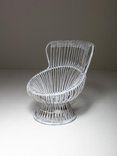 Franco Albini Pair of Margherita Chairs by Franco Albini for Bonacina