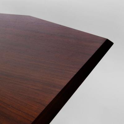 Franco Albini Rare Rosewood TL2 Cavalletto Table Desk by Franco Albini for Poggi Italy