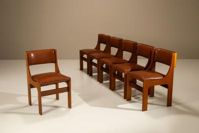 Franco Asnaghi Set of Six Dining Room Chairs Model 273 by Franco Asnaghi Italy 1966