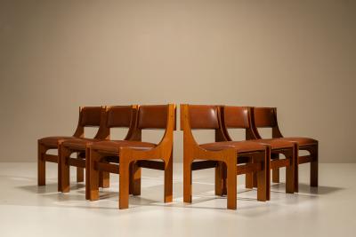 Franco Asnaghi Set of Six Dining Room Chairs Model 273 by Franco Asnaghi Italy 1966