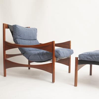 Franco Bettonica Model P40 Lounge Chair by Franco Bettonica