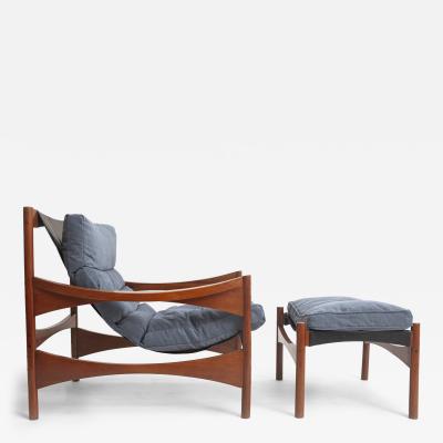 Franco Bettonica Model P40 Lounge Chair by Franco Bettonica