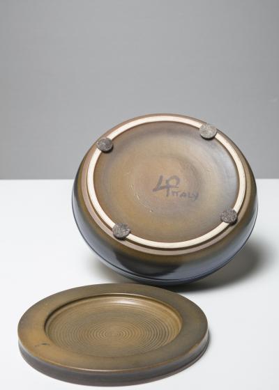 Franco Bucci Ceramic Box by Franco Bucci for Laboratorio Pesaro
