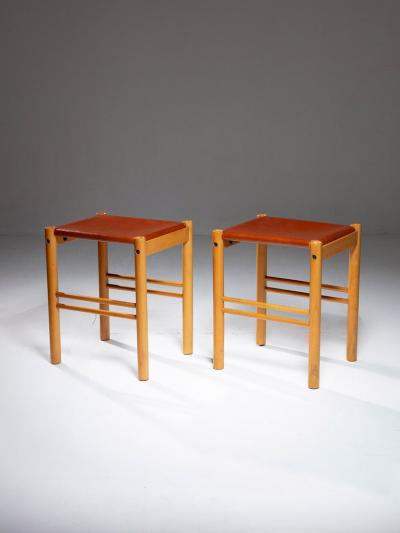 Franco Vattolo Pair of Solaris Stools by Franco Vattolo for Ibisco