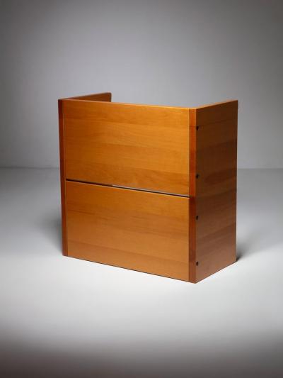 Franco Vattolo Solaris Solid Wood Side Table by Franco Vattolo for Ibisco