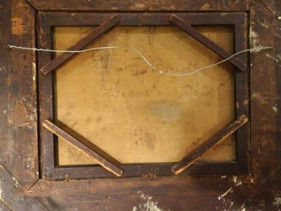 Francois Boucher Diane Sortant du Bain after Francois Boucher in Pressed Tin Frame 1875