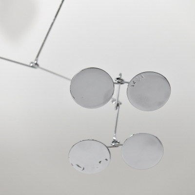 Francois Collette hanging mobile sculpture