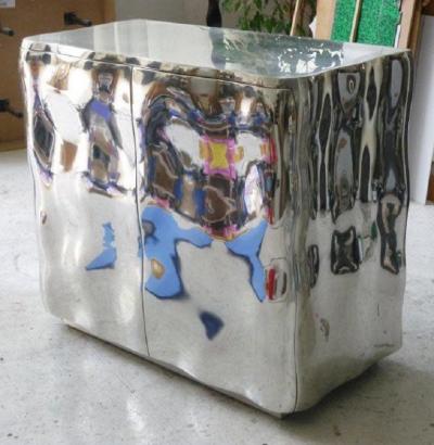 Francois Corbeau TIN RONDE BOSSE LOW CABINET