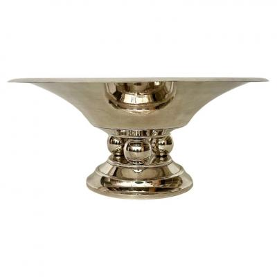 Francois Frionnet Large French Art Deco Silver Centrepiece by Francois Frionnet