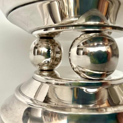 Francois Frionnet Large French Art Deco Silver Centrepiece by Francois Frionnet