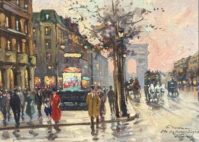 Francois Gerome Avenue des Champs Elysees Paris 