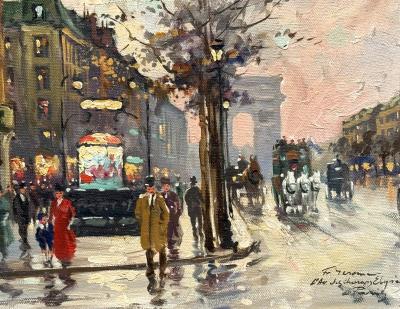 Francois Gerome Avenue des Champs Elysees Paris 