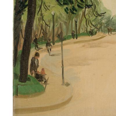 Francois Lanos Francois Lanos French Early 20th Century Alle