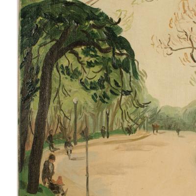 Francois Lanos Francois Lanos French Early 20th Century Alle