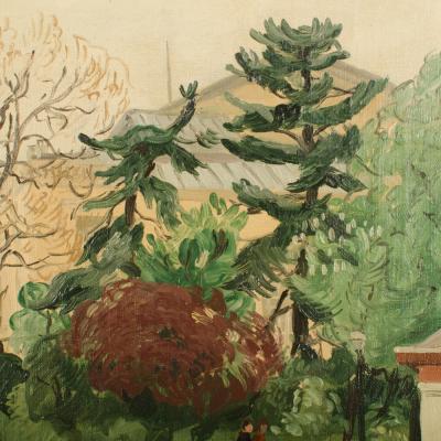 Francois Lanos Francois Lanos French Early 20th Century Alle