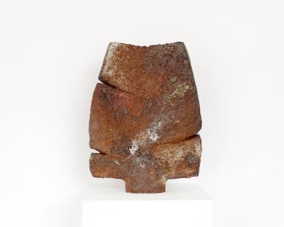 Francois Marechal Francois Marechal French Wood Fired Ceramic Vase La Borne c2000