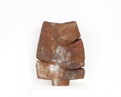 Francois Marechal Francois Marechal French Wood Fired Ceramic Vase La Borne c2000