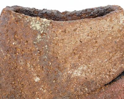 Francois Marechal Francois Marechal French Wood Fired Ceramic Vase La Borne c2000