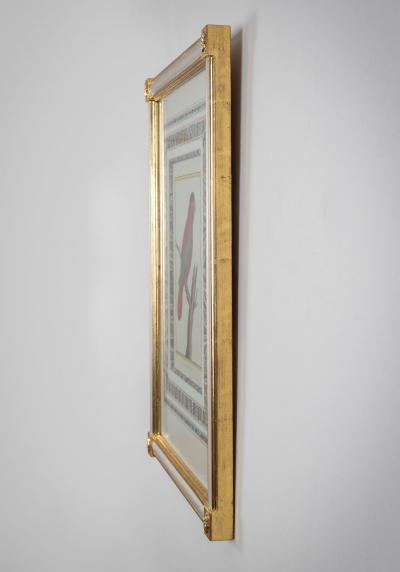 Francois Nicholas Martinet Francois Nicolas Martinet Pair Framed Parrot Engravings