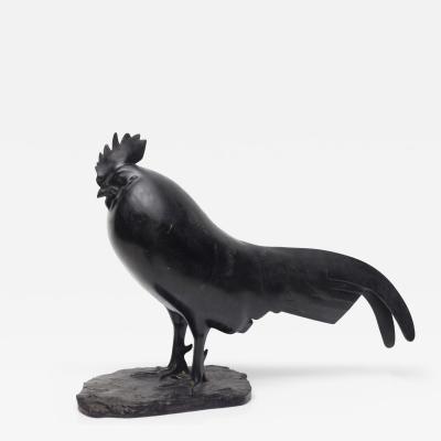 Francois Pompon Bronze Sculpture of a Rooster by Fran ois Pompon Coq Dormant 1923 France