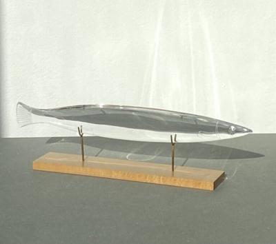 Francois Xavier Lalanne FRANCOIS XAVIER LALANNE GLASS BARRACUDA FOR BACCARAT