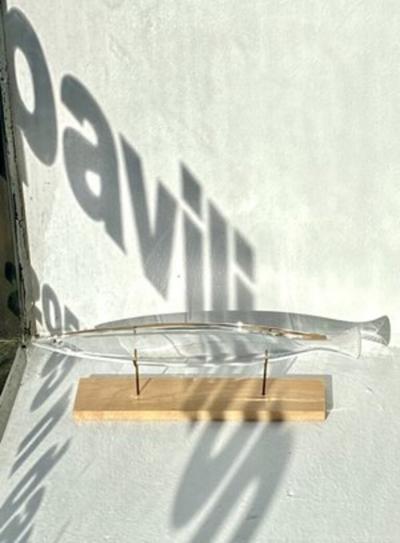 Francois Xavier Lalanne FRANCOIS XAVIER LALANNE GLASS BARRACUDA FOR BACCARAT