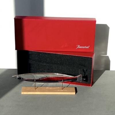 Francois Xavier Lalanne FRANCOIS XAVIER LALANNE GLASS BARRACUDA FOR BACCARAT