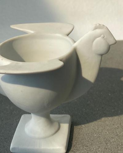 Francois Xavier Lalanne Francois Xavier Lalanne Porcelain Egg Cup Coquetier Porcelain de Paris