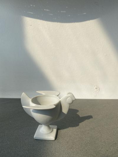 Francois Xavier Lalanne Francois Xavier Lalanne Porcelain Egg Cup Coquetier Porcelain de Paris