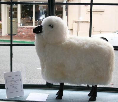Francois Xavier Lalanne Hand Made Dark Bronze Sheep Sculpture in the Style of Francois Xavier Lalanne