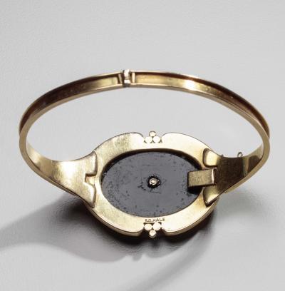 Frank Gardner Hale Frank Gardner Hale Gold Bracelet wit Onyx Pearls