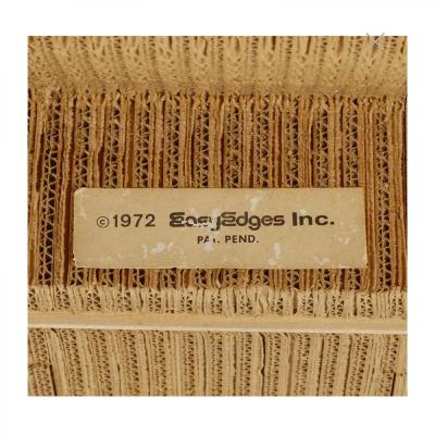 Frank Gehry Frank Gehry Pair of Easy Edges Chair and Ottoman