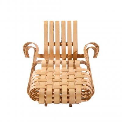 Frank Gehry Frank Gehry for Knoll Mid Century Power Play Chair and Ottoman