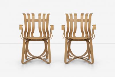 Frank Gehry Frank Ghery Hat Trick Arm Chairs for Knoll