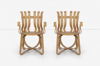 Frank Gehry Frank Ghery Hat Trick Arm Chairs for Knoll