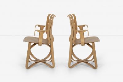Frank Gehry Frank Ghery Hat Trick Arm Chairs for Knoll