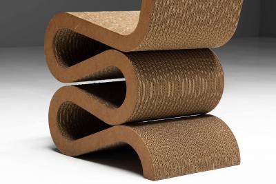 Frank Gehry Wiggle Side Chair by Frank Gehry for Vitra USA 1972