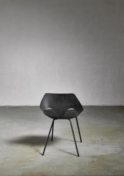 Frank Guille Rare Version of the C3 Chair by Frank Guille 1950s