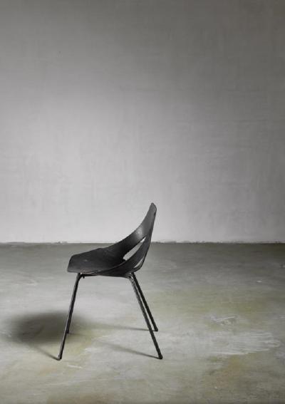 Frank Guille Rare Version of the C3 Chair by Frank Guille 1950s