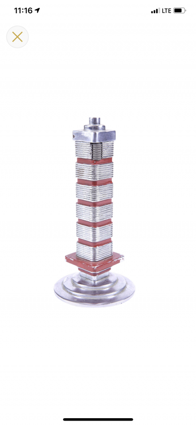 Frank Lloyd Wright FRANK LLOYD WRIGHT ART DECO SKYSCRAPER JOHNSON WAX TOWER LIGHTER