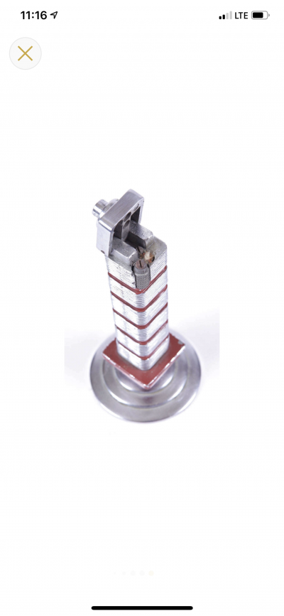 Frank Lloyd Wright FRANK LLOYD WRIGHT ART DECO SKYSCRAPER JOHNSON WAX TOWER LIGHTER