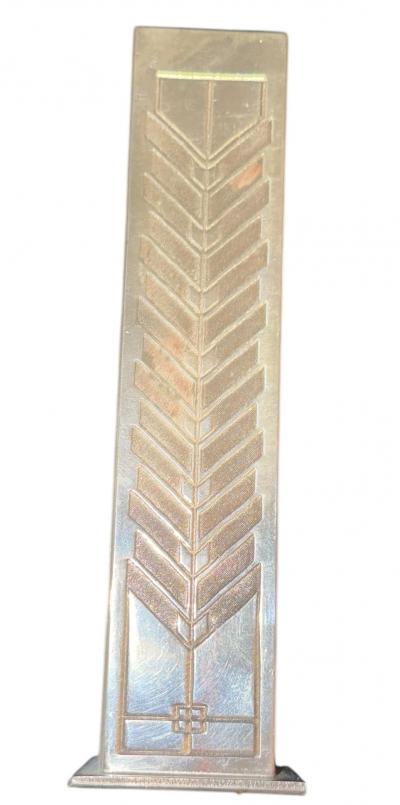 Frank Lloyd Wright FRANK LLOYD WRIGHT DESIGN SILVERPLATE BUD VASE