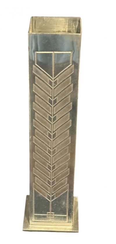 Frank Lloyd Wright FRANK LLOYD WRIGHT DESIGN SILVERPLATE BUD VASE