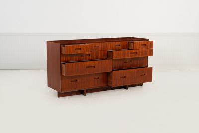 Frank Lloyd Wright Frank Lloyd Wright Cabinet for Heritage Henredon Oiled Mahogany 1957