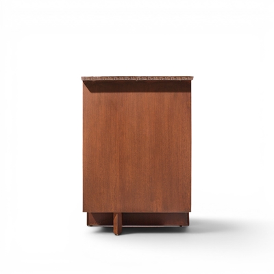 Frank Lloyd Wright Frank Lloyd Wright Taliesin Mid Century Mahogany Desk