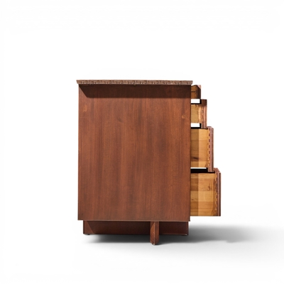 Frank Lloyd Wright Frank Lloyd Wright Taliesin Mid Century Mahogany Desk